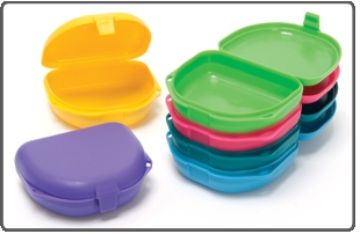 RETAINER BOX 1" DEEP ASST COLORS QU Q9015 12/BG