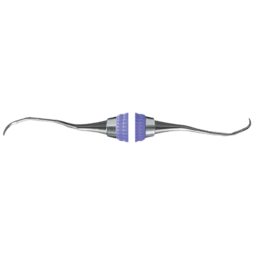 Langer Double-Ended Curettes, Mandibular Posterior, SL1/2, After Five, #9 Handle, SL1/2AF9E2, 1/Pkg